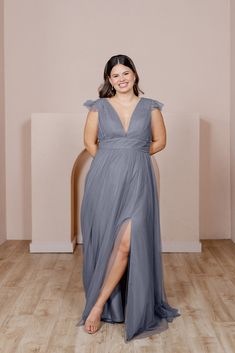 Model: Barbara; Size: 14 Winter Bridesmaid, Winter Wedding Bridesmaids, Winter Bridesmaids, Winter Bridesmaid Dresses, Gorgeous Bridesmaid Dresses, Wedding Parties Colors, February Wedding, Trending Colors, Tulle Sleeves