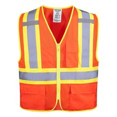 PRICES MAY VARY. ✅ HIGH VISIBILITY AND 360° REFLECTIVITY: Fluorescent Yellow Safety Vest with 2" width Two-Tone Tape along the chest,shoulders and back. This vest provides 360° protection to enhance the visibility and safety of People. ✅ BREATHABLE AND COMFORTABLE: 100% Polyester Mesh Fabric provides lightweight and good breathability ,especially when you are working outdoors. ✅ MULTI-FUNCTION POCKETS: This safety vest comes with 4 Pockets. 1 Cellphone pocket with flap on the left chest, 1 pen p Fluorescent Yellow, Safety Vest, Medium Purple, Personal Protective Equipment, Mesh Fabric, Color Orange, Keep It Cleaner, Top Styles, Work Wear