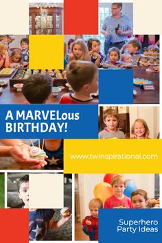 superhero birthday party ideas Foods To Make, Gold Tablecloth, Best Superhero, Fourth Birthday