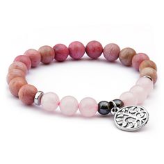 PRICES MAY VARY. MULTIPLE BENEFITS: Crystal bracelets are often worn with the intention of promoting positivity & calmness. Rose Quartz crystals bracelet have various metaphysical properties, As believed, it infuse your space with vitality and positive vibes. Providing a sense of balance and grounding in one's life. NATURAL & HAND MADE: This bracelet is crafted using natural Rose Quartz & Hematite crystal beads. Handmade bracelets are crafted individually by artisans or jewelry makers, using the Healing Bracelets Stones, Men Birthday Gifts, Beading Bracelets, Chakra Balance, Spiritual Bracelets, Hematite Crystal, Men Birthday, Stone Bracelets, Good Luck Gifts