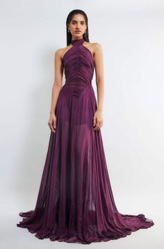 Violet Two Piece Dress, Teal Red Carpet Dress, Deep Purple Wedding Guest Dress, Mermaid Dress Purple, Mexican Gown Evening Dresses, Castle Wedding Bridesmaid Dresses, Purple Formal Gown, Evening Gowns Purple, Muted Purple Dress