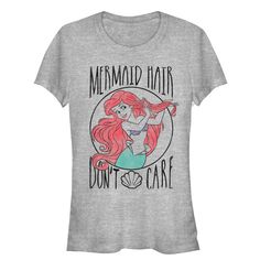 Next time you head down under the sea with Ariel and her friends, be sure to get dressed in your best with a Disney The Little Mermaid T-Shirt! All your favorite characters like Ariel, Flounder, Scuttle, and Sebastian are here to join you on the adventure of a lifetime with a fun The Little Mermaid design! Size: 2xl. Color: athletic heather. Gender: female. Age Group: adult. Material: Cotton. Disney Mom Shirts, Ariel Hair, Ariel And Flounder, Sunset Girl, The Little Mermaid Ariel, Disney The Little Mermaid, Little Mermaid Ariel, Classic Girl, Anniversary Logo