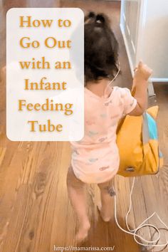 The tubie-mom life is one no mother expects to have. When you need to take your baby or toddler home from the hospital with a feeding tube, you might feel anxious about how to handle everyday life with a feeding tube in the way. Find out my best tips & tricks for life with a tube-fed child here.  #feedingtherapy #kidsnutrition #specialneedsparenting #hospitallife Gtube Feeding