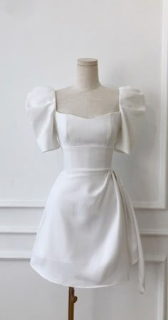 White Homecoming Dress, Confirmation Dresses, White Party Dress, Filipiniana Dress, White Homecoming Dresses, White Dress Party, Elegante Casual, Joe Jonas