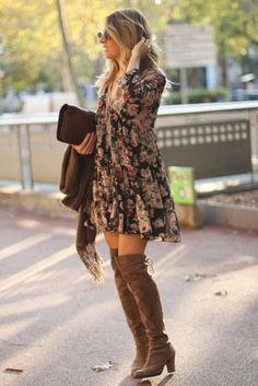 Bohemian Chic Outfits, Trendy Christmas Outfits, Look Boho Chic, Mode Hippie, Mode Boho, Autumn Clothes, Chic Outfit, Casual Winter Outfits