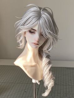 21st Birthday Hairstyles, Japanese Men Hairstyle, Smart Dolls, Bjd Wig, Wig Styling, Hair Inspiration Short, Cosplay Hair, Character Inspo, Favorite Hairstyles