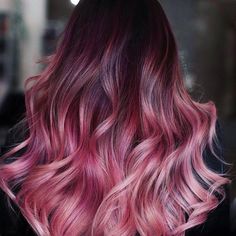 Pink Pastel Hair, Pastel Hair Color Ideas, Pastel Pink Hair Color, Hair Rainbow, Maroon Hair, Pink Ombre Hair, Pulp Riot Hair Color, Trending Hair, Pulp Riot Hair