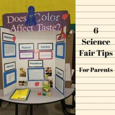 science fair tips for parents and students