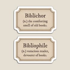 two bookmarks with the words bibliot and an old - fashioned bookmark