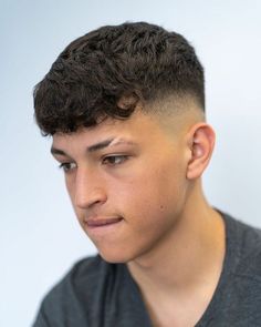 Attractive trendy men hairstyle ideas | Faded haircut Hairstyles For Men Long On Top Short On Sides, Short Sides Curly Top Men, Mens Taper Fade Haircut Medium, Two Side Hairstyles Men, One Side Hairstyle Men, Curly Short Hairstyles Men, Side Fade Haircut Men, Boy Short Haircut, Medium Haircut For Men