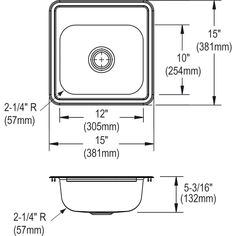 an image of a bathroom sink with measurements