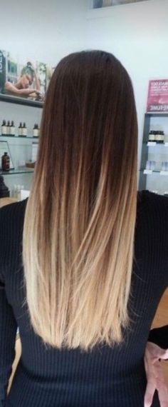 Straight Hair Ideas, Brown Ombre Hair Color, Balayage Hair Ideas, Balayage Straight Hair, Balayage Straight, Brown To Blonde Ombre, Blonde Ombre Balayage, Blond Ombre