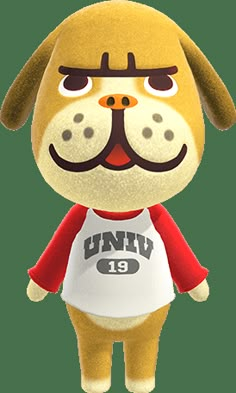 a stuffed animal with a t - shirt that says umu on it's chest