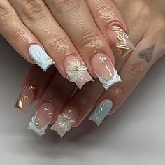 Classy Acrylic Nails, Unique Acrylic Nails, Acrylic Nails Coffin Short