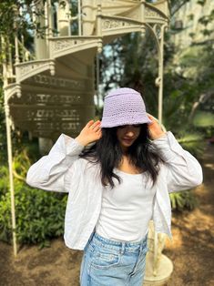 Pink Bucket Hat, Women's Cotton Summer Hat, Sun Hat, Cute Bucket Hat, Vintage Hat, Trendy Hat, Crochet Bucket Hat, Custom Sun Hat, Beach Hat - Etsy Ukraine Trendy Lightweight Bucket Hat With Short Brim, Adjustable Bucket Shape Sun Hat For Spring, Handmade Short Brim Sun Hat For Spring, Handmade White Bucket Hat For Spring, Handmade Spring Sun Hat With Short Brim, Casual Bucket Shaped Hat For Spring, Lightweight Brimmed Bucket Hat For Spring, Spring Lightweight Brimmed Bucket Hat, Casual Handmade Bucket Sun Hat