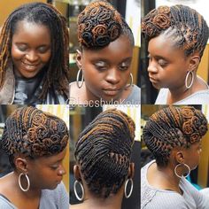 Hairstyles For Locks, Hair Cut Styles For Women, Hairstyles For Locs, Black Women Weave, Hair Cut Styles, Dreadlocks Updo, Pin Up Hairstyles, Pretty Locs