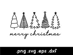 merry christmas tree svg files