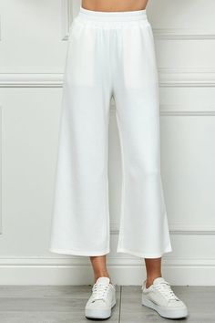 Very soft-cropped wide pants are a comfortable and trendy fashion choice. Carrollton Georgia, Wide Pants, Cropped Pants, Boutique Clothing, Trendy Fashion, Work Wear, Fish, Boutique, Pants