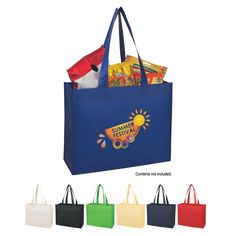 an image of a shopping bag with various colors