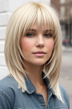 29+ Shag Haircuts Blonde 1 Haircuts Long, Women Haircuts, Sassy Haircuts, Medium Hair Styles For Women