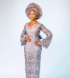 Aso Ebi Dresses, Couples African Outfits, African Wedding Attire, Traditional Wedding Attire, African Traditional Wedding, Lace Gown Styles, Special Event Dresses