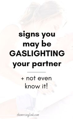 Signs Of Gaslighting, Gaslighting In Relationships, Gaslighting Signs, Marriage Therapy, Mindful Meditation, Best Marriage Advice, Feeling Inadequate, Healthy Marriage, Marriage Counseling