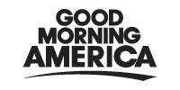 the logo for good morning america