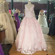 Ball Gown, Train, V Neck Floral Bodest And Skirt, Lace Up And Zipper With Elastic Band, Long Black Dress Formal, Red Evening Gown, Sparkle Prom Dress, Gown Pink, Gold Prom Dresses, Chiffon Cocktail Dress, Dresses Quinceanera, Black Dress Formal, Corset Back