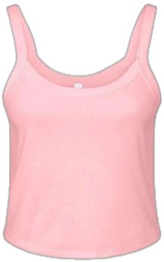 Basic Solid Cotton Camisole, Basic Cotton Camisole, Pink Cotton Tank Camisole, Basic Pink Cotton Tank Top, Pink Scoop Neck Cotton Tank Top, Pink Cotton Scoop Neck Tank Top, Women Tops, Bella Canvas, Spaghetti Strap