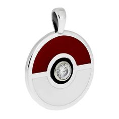 This pokemon pendant is perfect for that special someone in your life who loves pokemon. White, red, and black enamel come together around a sparkling Moissanite stone to make this pokeball pendant something truly special. DETAILS OF THE PENDANTMetal: Sterling SilverSize: 17 mm diameterChain not included* 1 mm Sterling Silver4 mm Red Enamel1 mm Sterling Silver5 mm Black Enamel1 mm Sterling Silver4 mm White Enamel1 mm Sterling Silver Stone: MoissaniteShape/Size: Round, 3.5 mmSetting: Full Bezel Pokémon White, Ball Pendant Necklace, Forever One Moissanite, Ball Pendant, Custom Necklace, Black Enamel, Sterling Silver Pendant, Sterling Silver Pendants, Pendant Jewelry