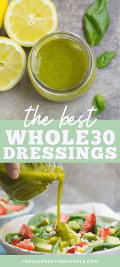 the best whole 30 dressings