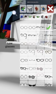 the glasses are arranged on top of each other in order to make it look like they have