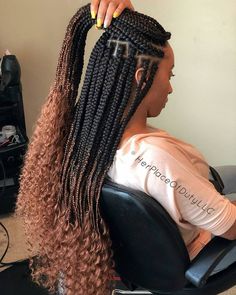 Ombre Braids, Trendy We Fryzurach, Kenya Moore, Gorgeous Braids, Blonde Box Braids, Jumbo Box Braids, Long Box Braids, Box Braids Hairstyles For Black Women