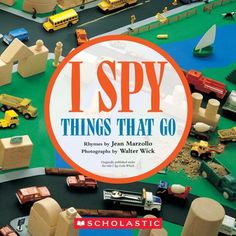 the cover of i spy things that go