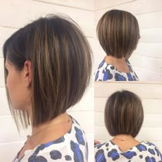 Arizona Hairstylist on Instagram: “And the #starightnsleek version before I curled it. #shorthairclub #shorthair #kenra #friendssincebirth #azstylist #azsalon #gilbertsalon…” Late Hairstyles, Kort Bob, Popular Short Haircuts, Inverted Bob Hairstyles, The Last, Penteado Cabelo Curto, Running Late, Trending Hairstyles, Short Bob Hairstyles