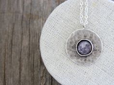 Moon Full Moon Moon Necklace Moon Pendant by SunAndStarsJewelry Silver Moon Necklace With Oxidized Finish, Silver Moon-shaped Jewelry Gift For Her, Moon Shaped Oxidized Jewelry For Gifts, Silver Moon Charm Jewelry For Mom, Silver Moon Print Round Jewelry, Silver Moon Charm Jewelry Gift For Mom, Antique Silver Jewelry With Moon Charm For Gift, Nickel Free Silver Moon Necklace, Nickel Free Silver Moon Shaped Necklace