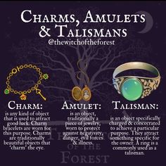 Amulets And Talismans, My Intentions, Witchy Tips, Magic Charms, Wiccan Magic, Witch Spirituality, Magic Spell Book, Grimoire Book, Wiccan Spell Book