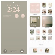 Aesthetic Pink Iphone Layout, Phone Themes Pink And Green, Ipad Homescreen Ideas Pink And Green, Pink Green Homescreen, Phone Inspiration Green, Pink And Green Iphone Layout, Ios Pink Layout, Ios Aesthetic Layout, Iphone 15 Layout