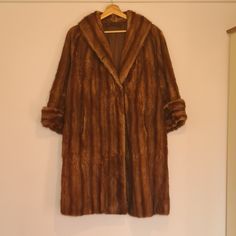 1950's Real Mink Coat. In excellent condition.  3/4 length and 3/4 arm length. Classic Formal Outerwear With 3/4 Sleeves, 1950s Formal Fall Outerwear, Mink Coat, Womens Jackets, United Kingdom, Jackets For Women, Jackets & Coats, Womens Sizes, Etsy Uk