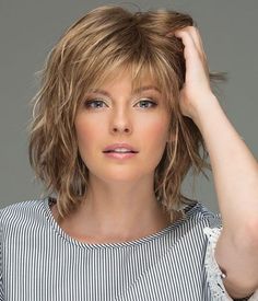 Choppy Bob Hairstyles, Hairstyles Over 50, Synthetic Wig, Bobs Haircuts, Hairstyles With Bangs