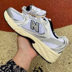 Brand New In Box, Never Worn. Brand: New Balance Unisex Sneakers The Sizes Listed Are Still Available Eu 37 (Men's 4.5 Or Women's 6) Eu 37.5 (Men's 5 Or Women's 6.5) Eu 38(Men's 5.5 Or Women's 7) Eu 38.5(Men's 6 Or Women's 7.5) Eu 39.5(Men's 6.5 Or Women's 8) Eu 40(Men's 7 Or Women's 8.5) Eu 40.5(Men's 7.5 Or Women's 9) Eu 41.5(Men's 8 Or Women's 9.5) Eu 42(Men's 8.5 Or Women's 10) Eu 42.5(Men's 9 Or Women's 10.5) Eu 43(Men's 9.5 Or Women's 11) Eu 44(Men's 10 Or Women's 11.5) Eu 44.5(Men's 10.5 New Balance 530 Silver, New Balance Silver Running Shoes For Streetwear, Shoes New Balance, New Balance Shoes, Swag Shoes, Mens Shoes Sneakers, New Balance, Shoes Sneakers, Men's Shoes