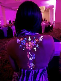 Glow Body Painting, Black Light Body Painting, Uv Body Painting, Neon Party Paint Body Art, Fluorescent Painting, Uv Photography