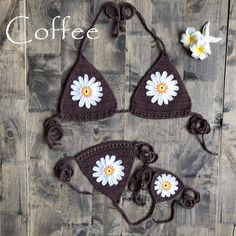 Style: Casual,Boho & Vacation,Sexy Fabric: Cotton Blends Element: Crochet Yoga Sets Outfit, Sets Outfit, Dropshipping Products, Crochet Size, Bodysuit Dress, Estilo Boho Chic, Swimsuit Design, Accessories Bags Shoes, Daisy Pattern