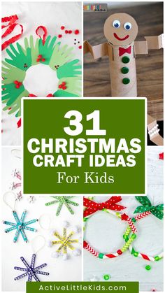 christmas crafts for kids that are easy to make