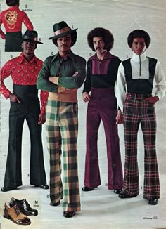 The Harmonious Connection: Fashion and African American Music Through Time 70s Black Fashion, 1970s Mens Fashion, 70s Fashion Men, 70s Mens Fashion, Look Disco, 1970s Men, Western Outfits Men, Super Fly, Fashion 70s