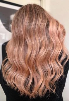 Cotton Candy Hair Color, Candy Hair Color, Strawberry Blonde Hair Dye, Stylish Hair Colors, Dark Strawberry Blonde, Light Strawberry Blonde, Strawberry Blonde Highlights, Cotton Candy Hair, Balayage Blond