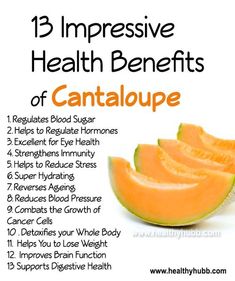 Cantaloupe Health Benefits, Benefits Of Cantaloupe, Cantaloupe Benefits, Fedtforbrændende Mad, Coconut Health, Anti Dieting, Healthy Bacteria