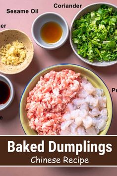 dumplings, dumplings recipe, homemade dumplings, dumplings recipe homemade, pork dumplings, easy dumplings recipe, how to make dumplings, pork dumplings recipe, chinese dumplings, gyoza recipe, pork gyoza recipe, dumpling recipe chinese, Asian dishes Dumpling Filling Recipe, Baked Dumplings, Pork And Shrimp, Chinese Dumpling, Homemade Chinese, Chinese Pork, Dumpling Filling, Pork Dumpling, Easy Chinese Recipes