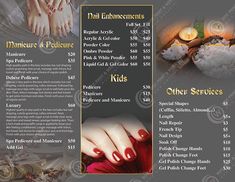 Gift Nails, Nails Salon, Nail Services, Acrylic Gel, Mani Pedi, Gel Color