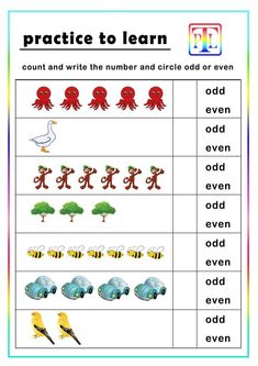 the worksheet for learning how to write and draw numbers in order to learn